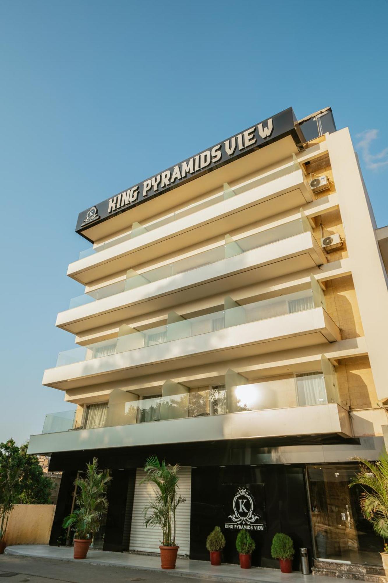 King Pyramids View Hotel Kafret el-Gabal Exteriér fotografie